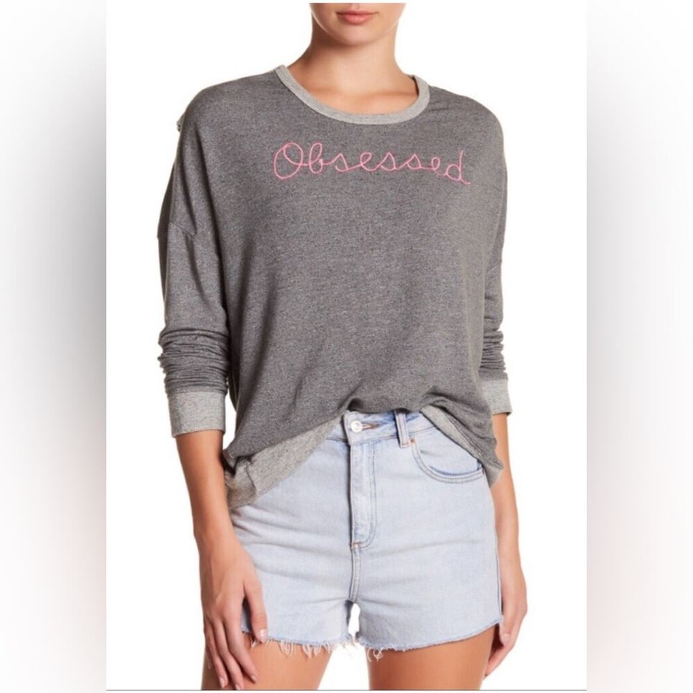 Sundry | Obsessed Tulip Back Pullover Sweater Size 2